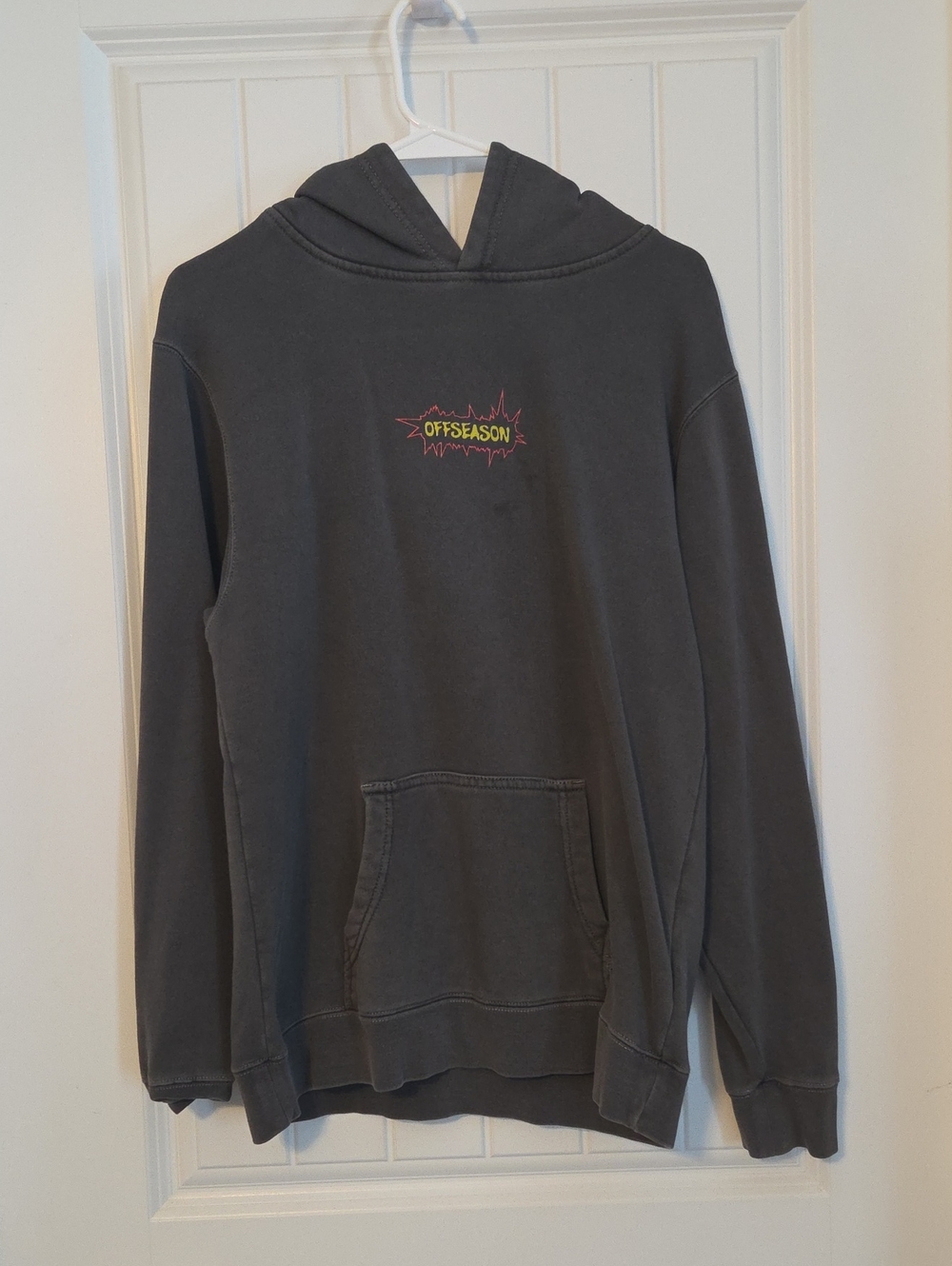 Kids Offseason Charcoal Pullover Hoodie